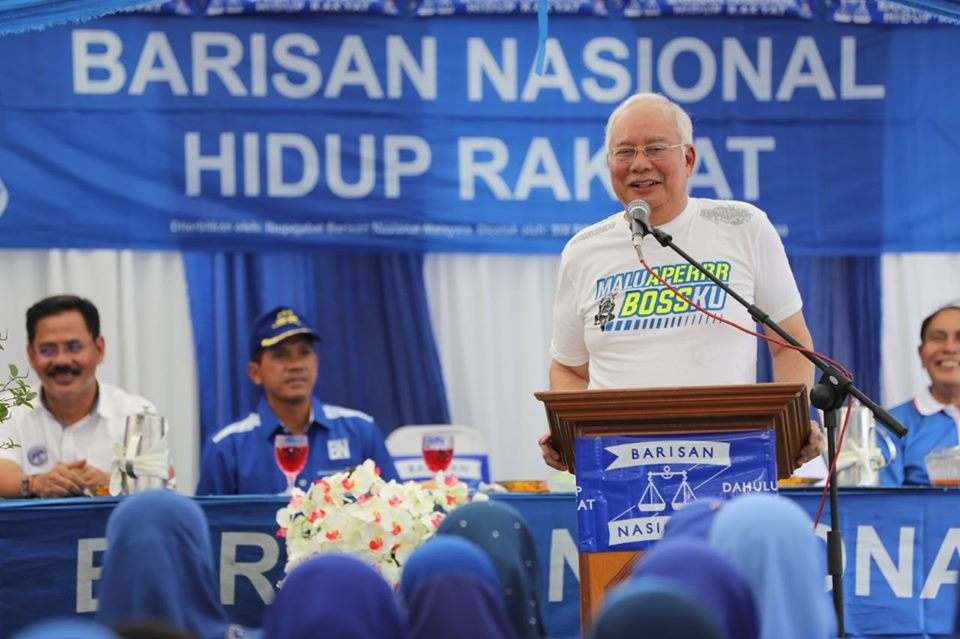 Kit Siang: Najib in Tanjung Piai not for residents but to claim innocence in 1MDB