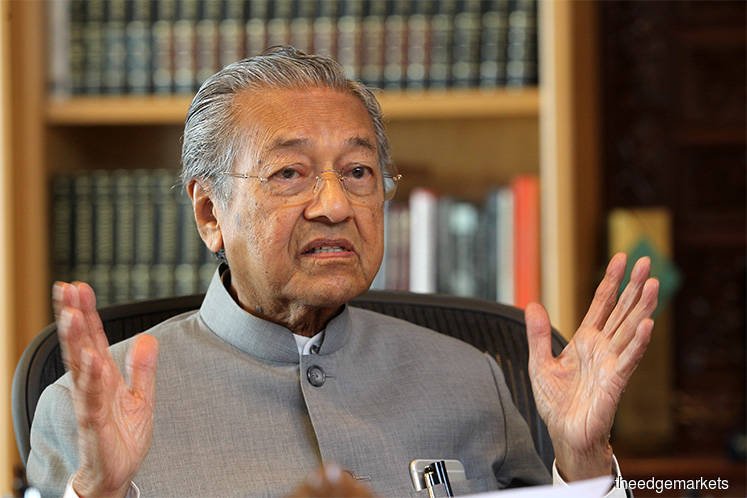 Dr Mahathir says on Facebook: Work hard to fix Malaysia’s economy, obey MCO