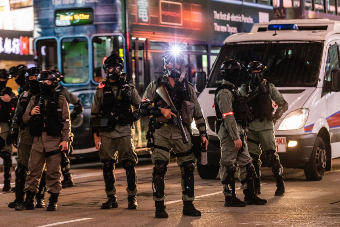 The Hong Kong police gunshot that unleashed a day of mayhem