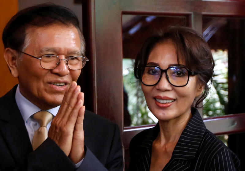 Kem Sokha meets French envoy after house arrest lifted