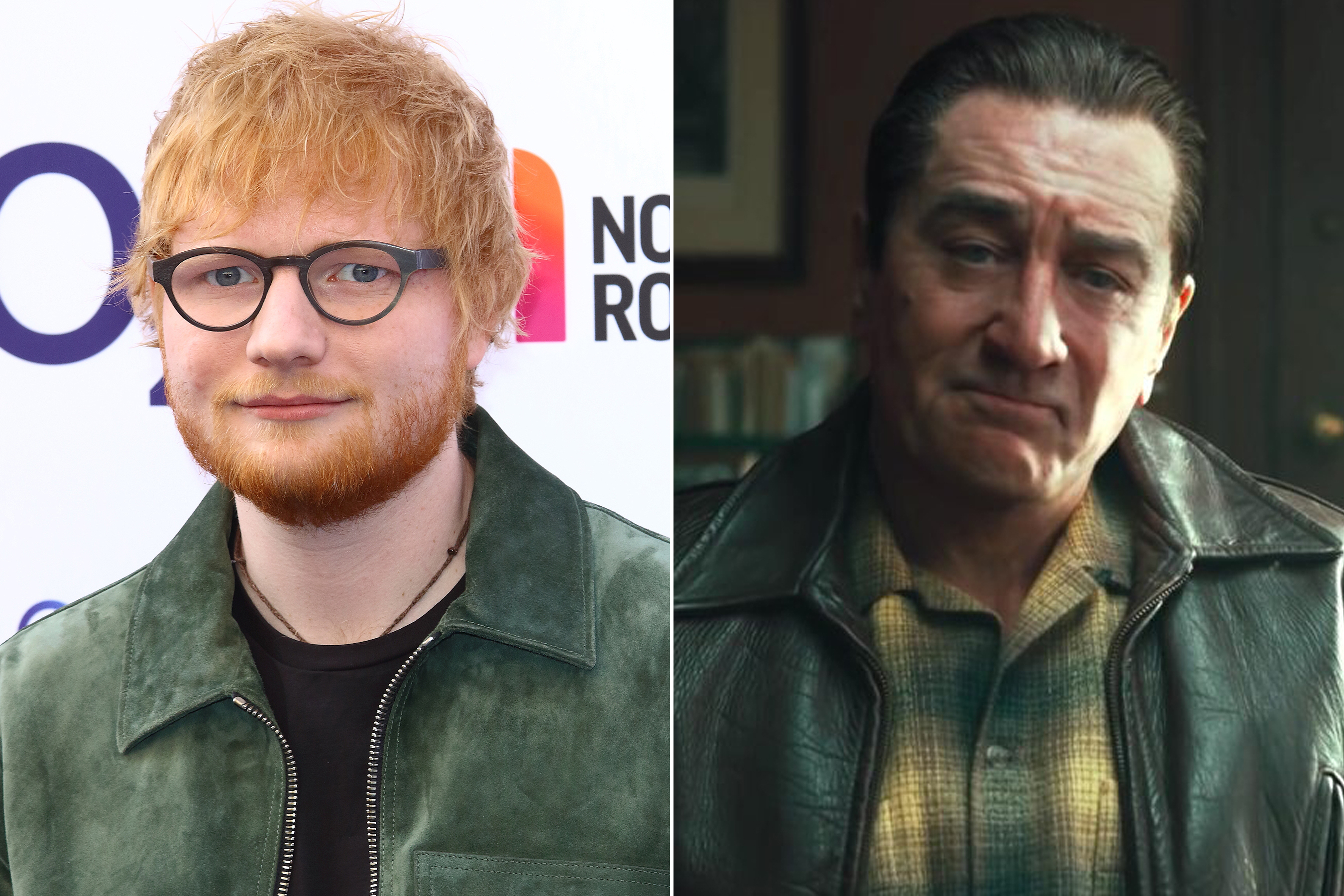 Ed Sheeran could be related to The Irishman mobster Robert De Niro plays in Martin Scorsese's movie