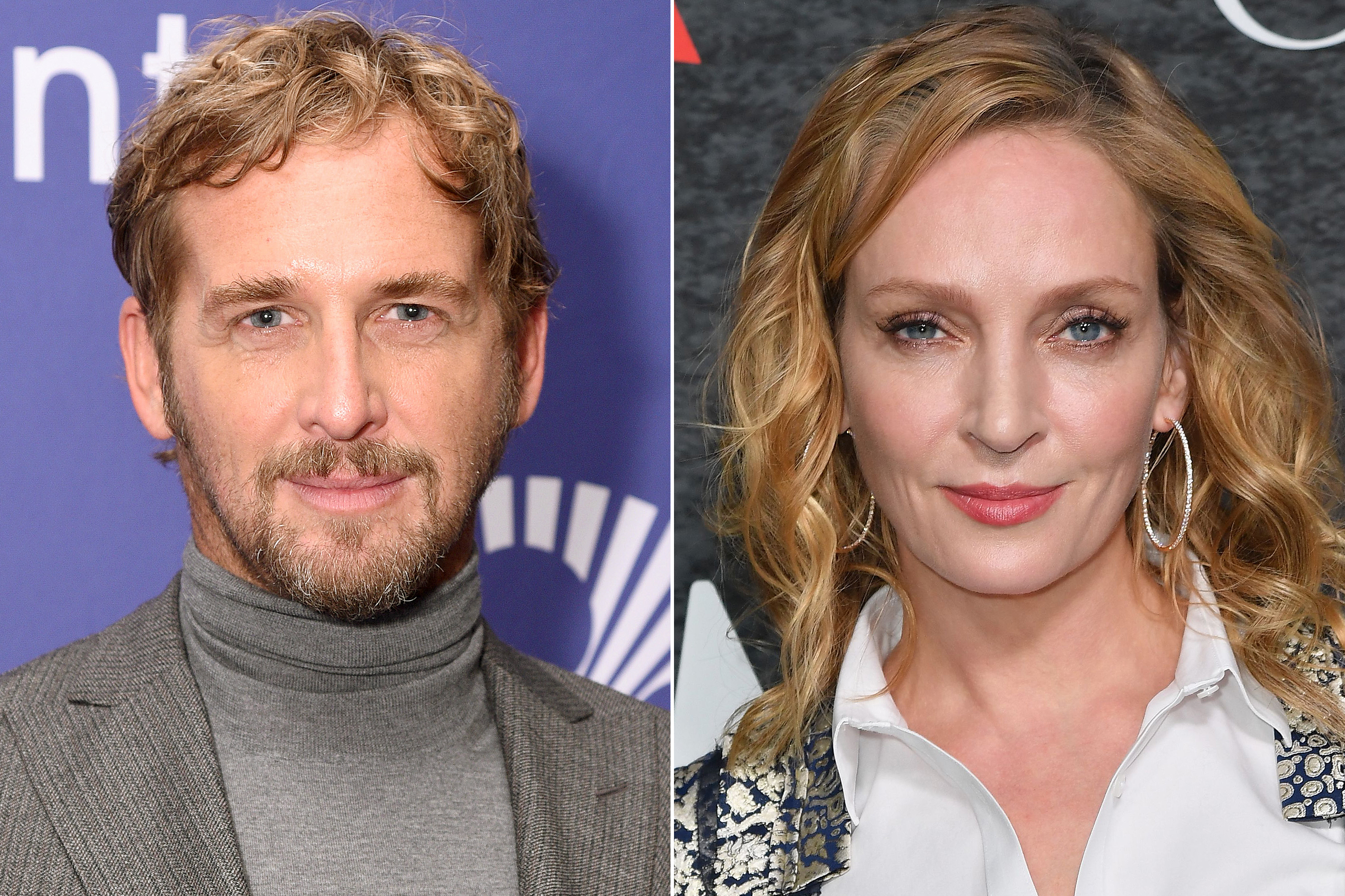 Josh Lucas Says His 7-Year-Old Son Noah's First Kiss Was with Uma Thurman's Daughter Luna