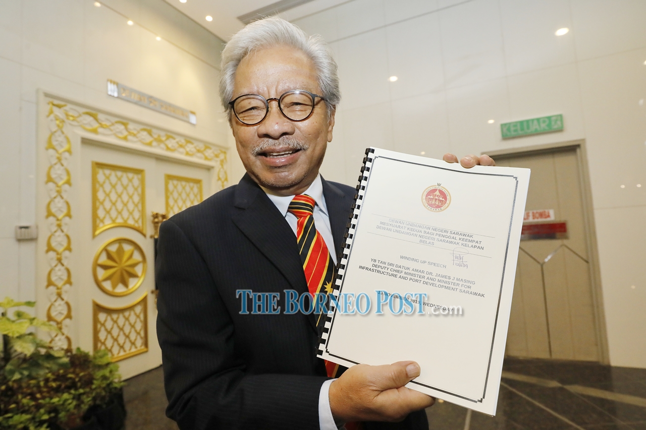 ‘Sarawak first’ rural transformation initiatives to be intensified, says Masing
