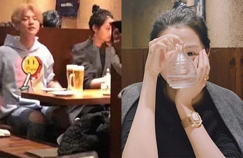 Lu Han and Guan Xiaotong Spotted in Japan