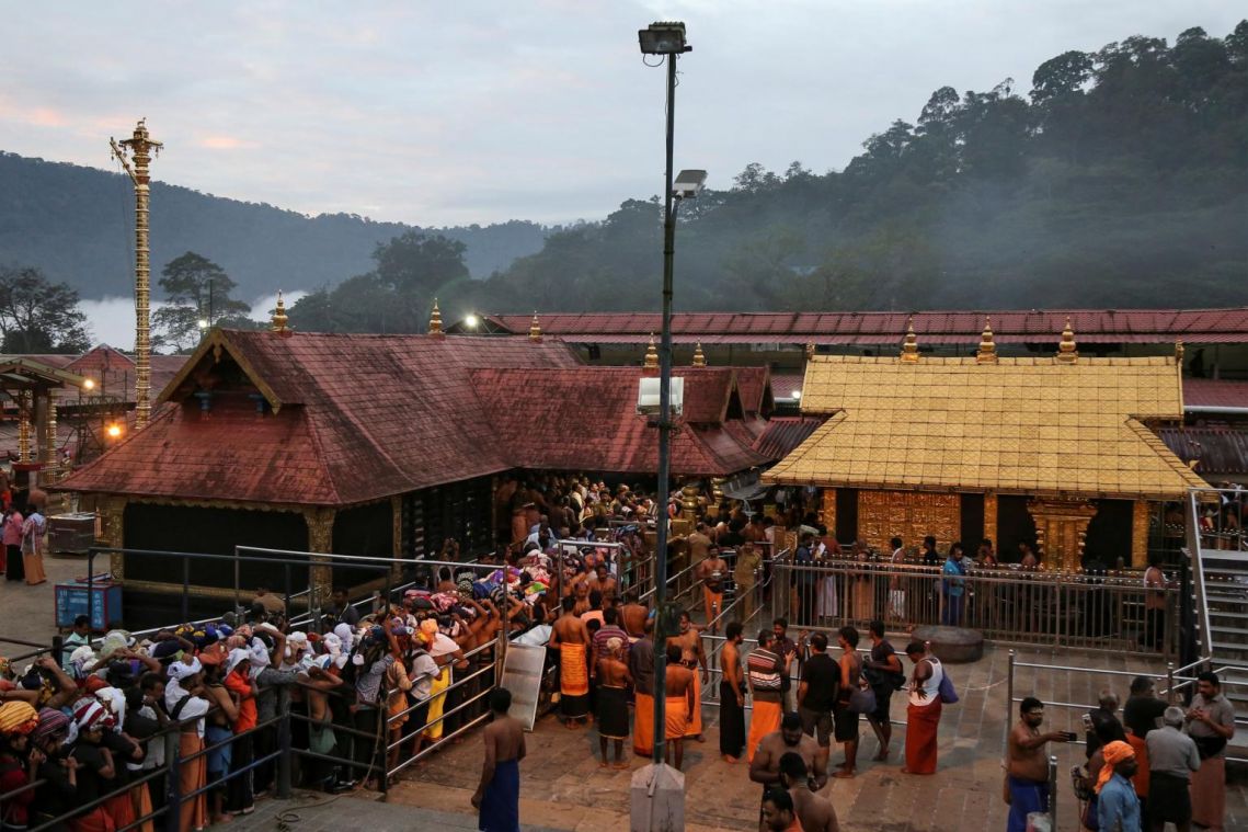 India's top court to review order lifting ban on women entering Hindu temple