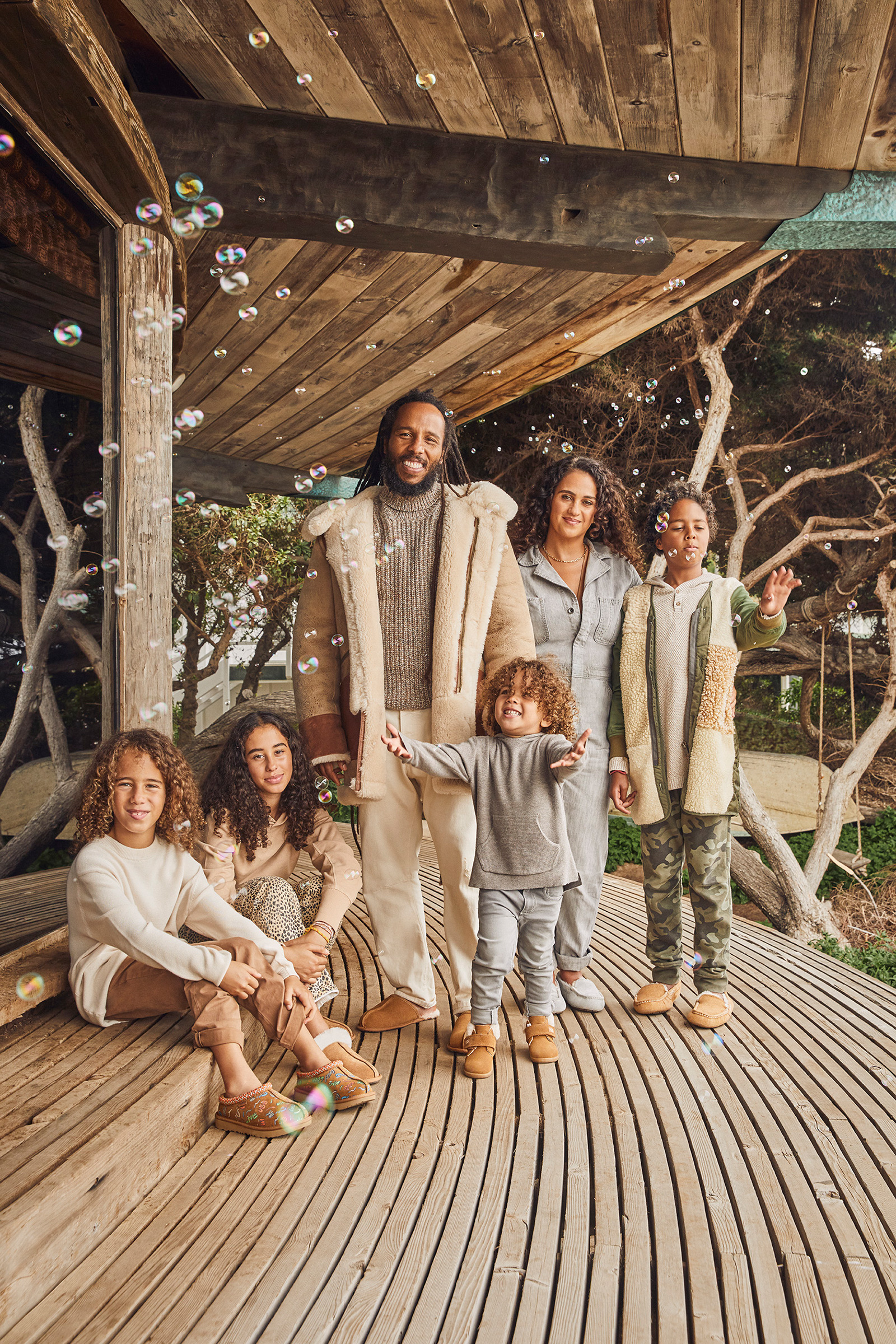 Ziggy Marley and His Gorgeous Children Star in UGG's New Holiday Campaign: 'We're a Big Family!'