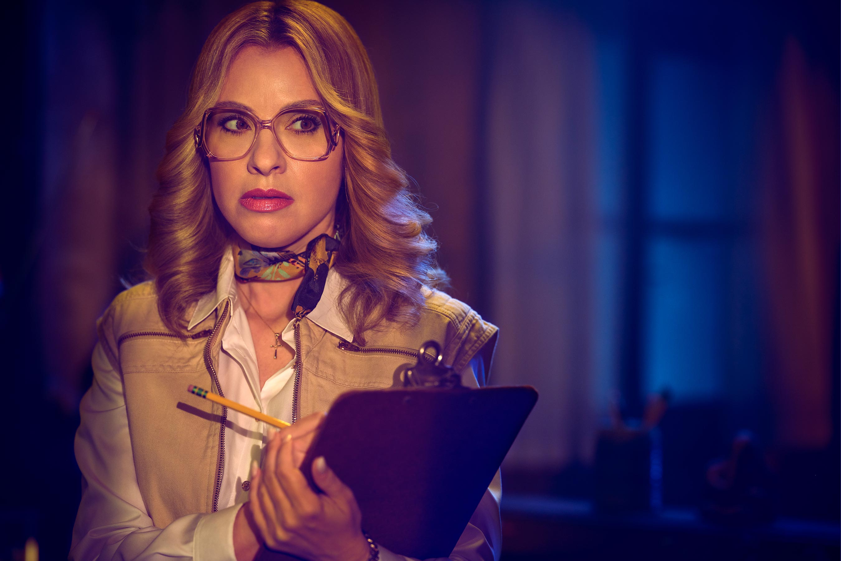 Leslie Grossman on the American Horror Story: 1984 finale and that wood chipper scene