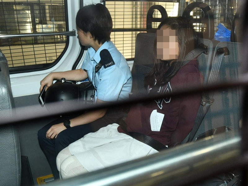 【大三罢】涉藏鎅刀被捕 中六女生准保释守宵禁令