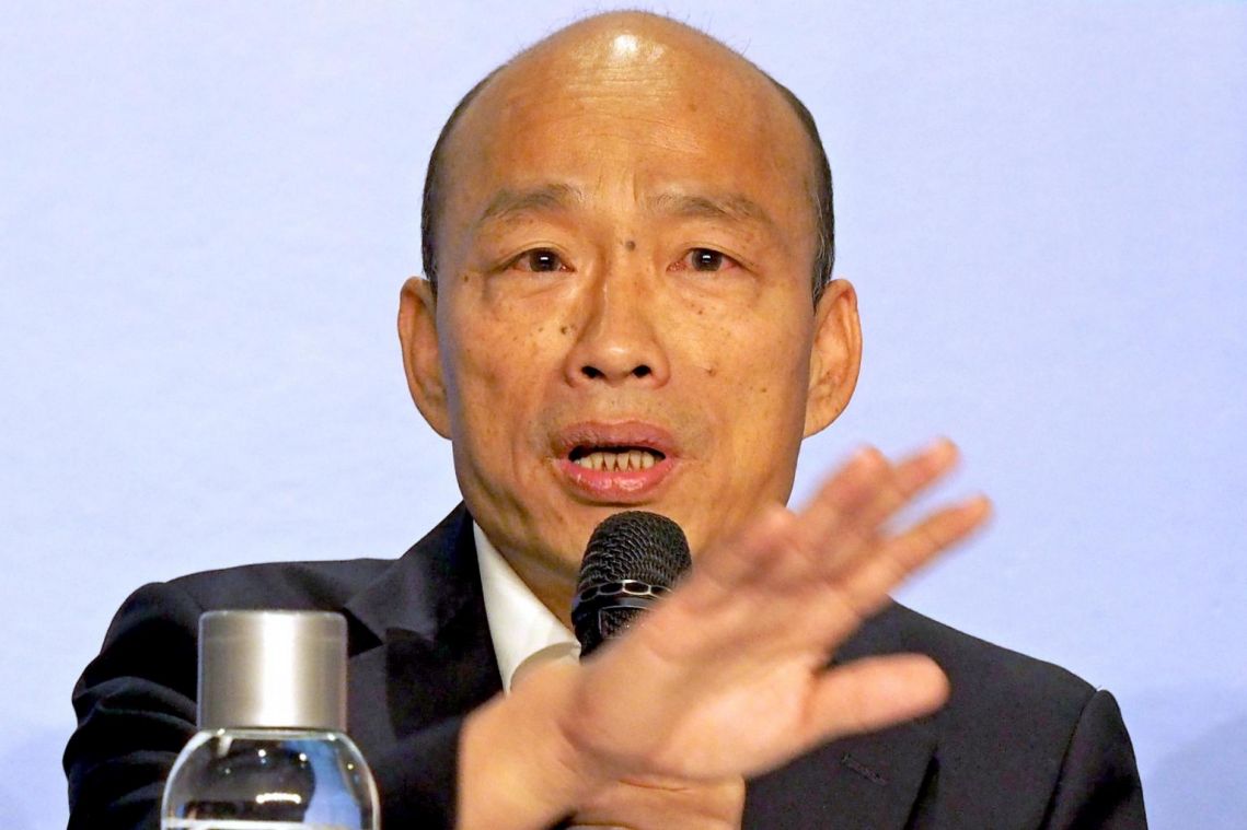 Taiwan opposition candidate Han Kuo-yu calls for return to 'one China' formula
