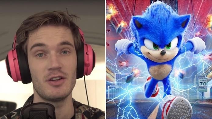 PewDiePie Reveals Why the Sonic the Hedgehog Redesign Is Incredible