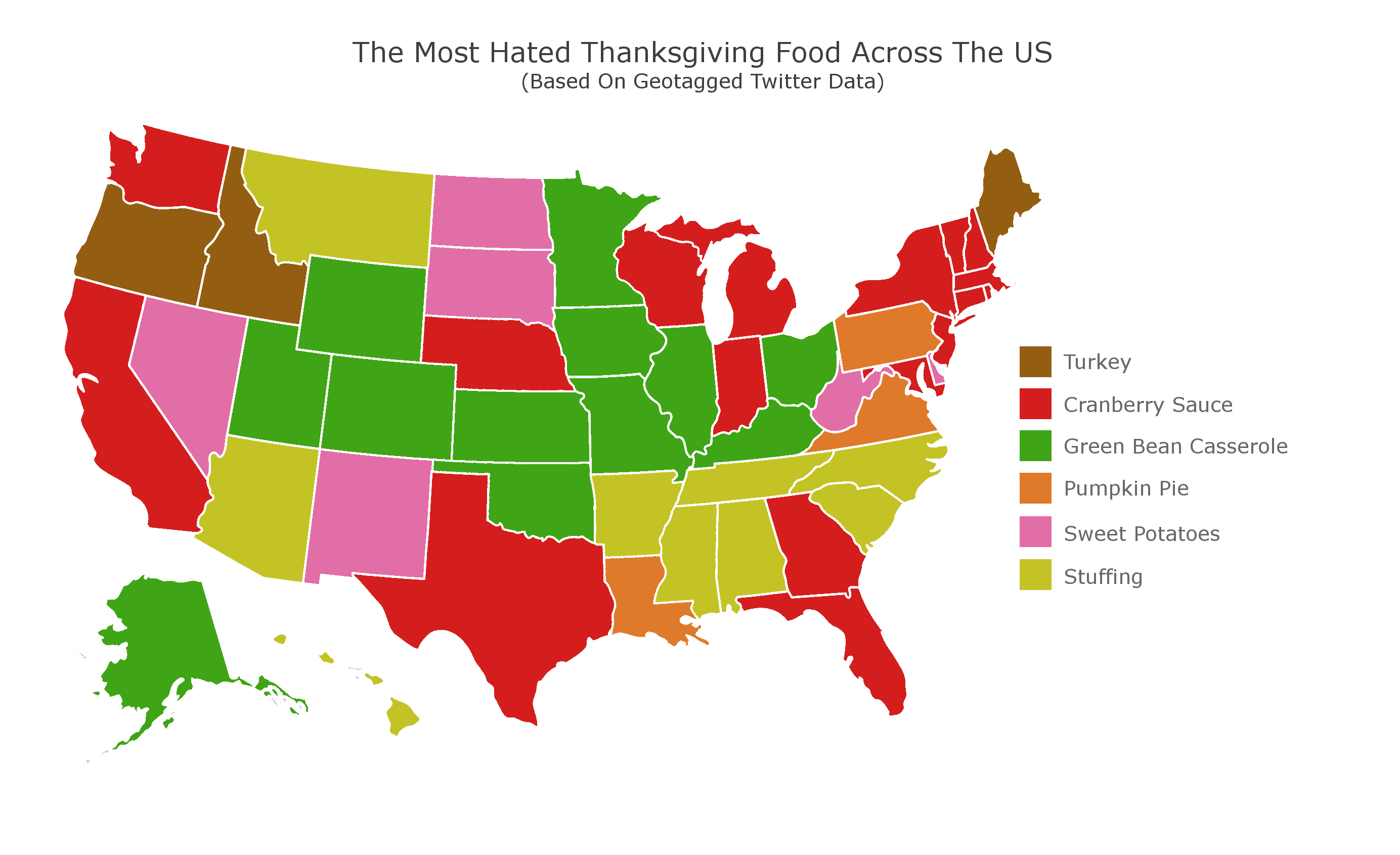 And the Most Hated Thanksgiving Dish Is…