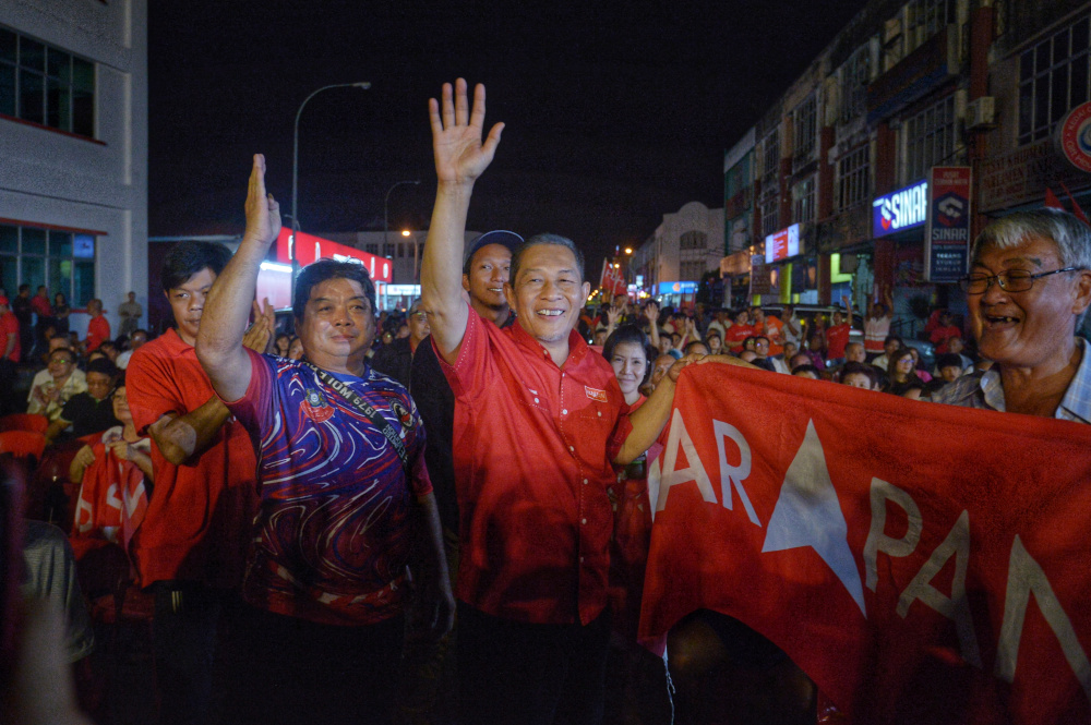 Vote Pakatan to fight against racial inflaming, Chin Tong tells Tanjung Piai voters