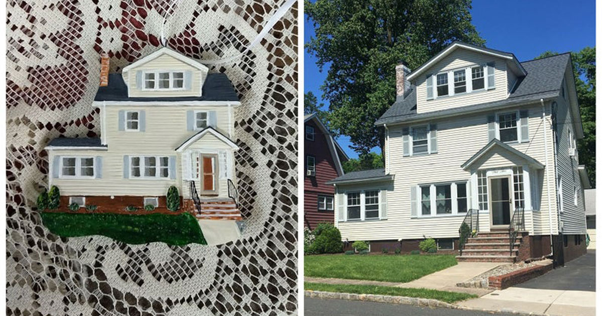 You Can Buy A Christmas Tree Ornament That Looks Exactly Like Your Home