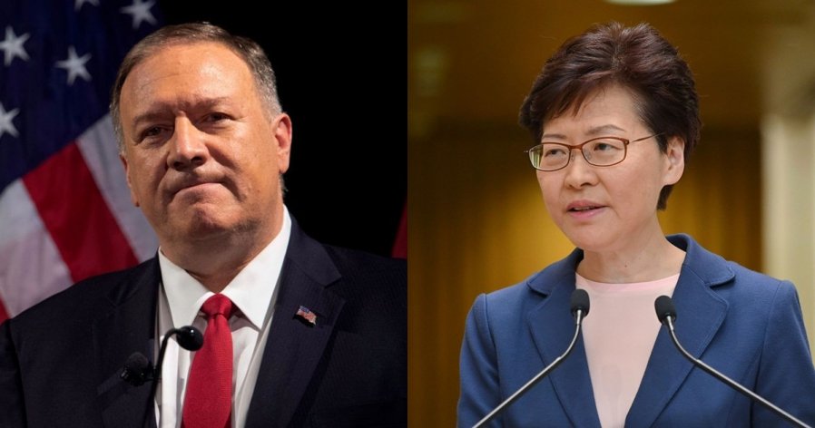 美国国务卿喊话香港特首　“尽快展开独立调查”