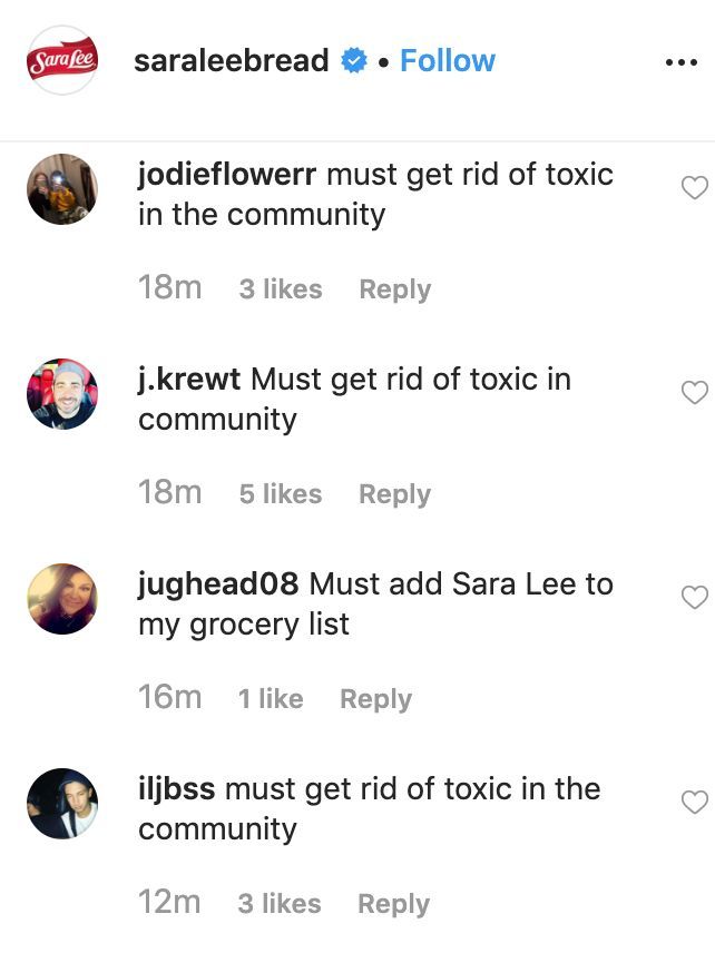 Sara lee Bread's Instagram comments are all 'rail me to death,' 'wreck me' after 'snl'