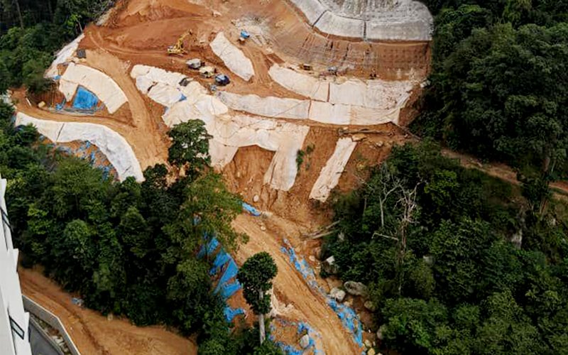 Cleared hill land approved by Penang government, says council