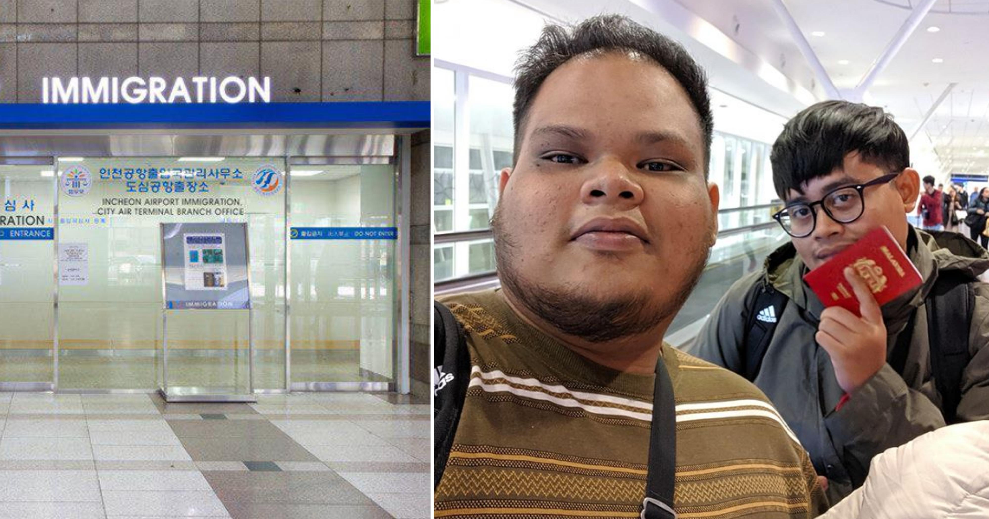2 M’sians travel to South Korea for holiday, end up getting deported at Incheon airport