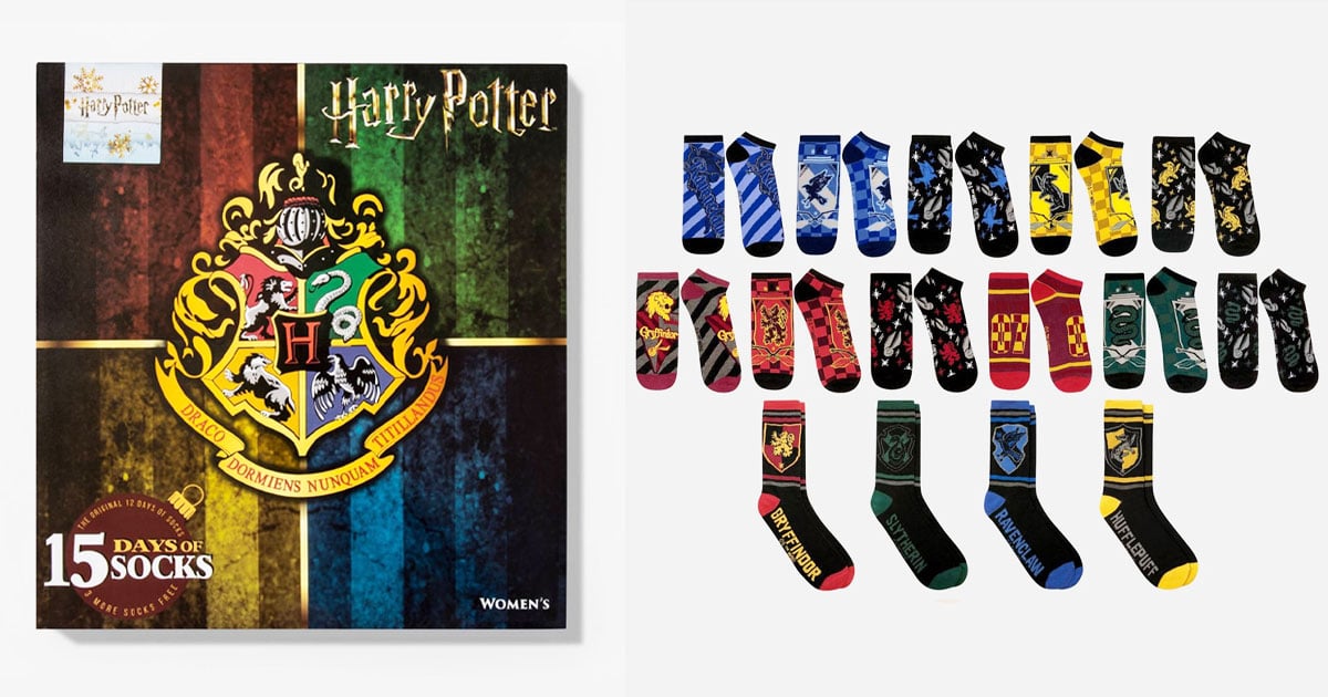 Target Has 4 Different Harry Potter Sock Advent Calendars This Year