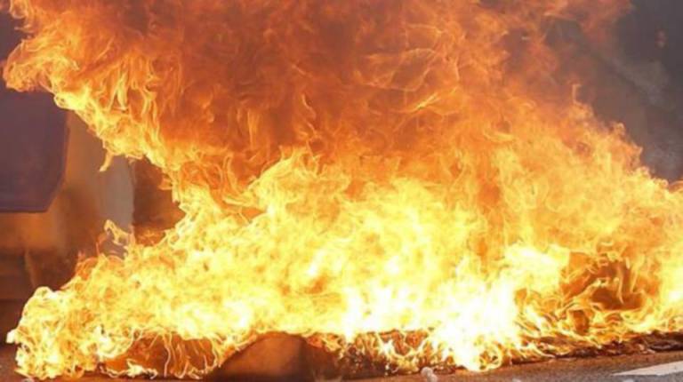 Fire destroyed 35 stilt houses in Kampung Bungaya, Sandakan