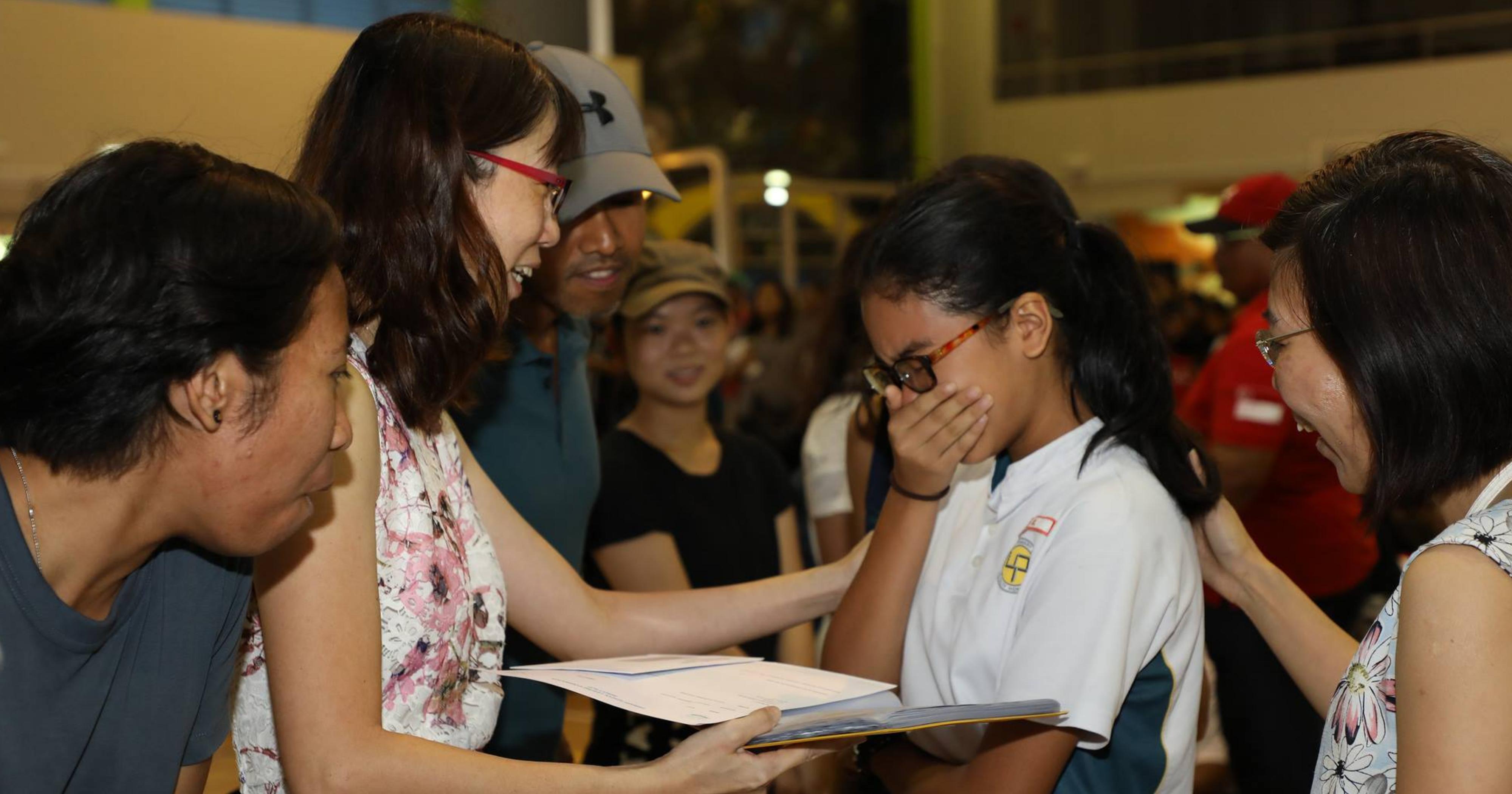 MOE tells anxious parents not to compare children’s grades on PSLE results’ release day