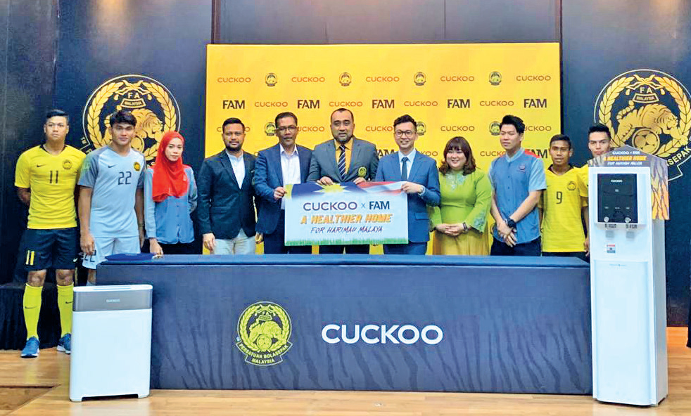 Cuckoo teams up with Harimau Malaya