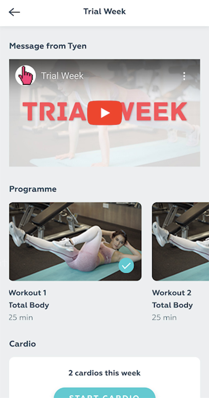 No Sweat: Personal trainer Tyen Rasif launches the first fitness app created by a Singaporean