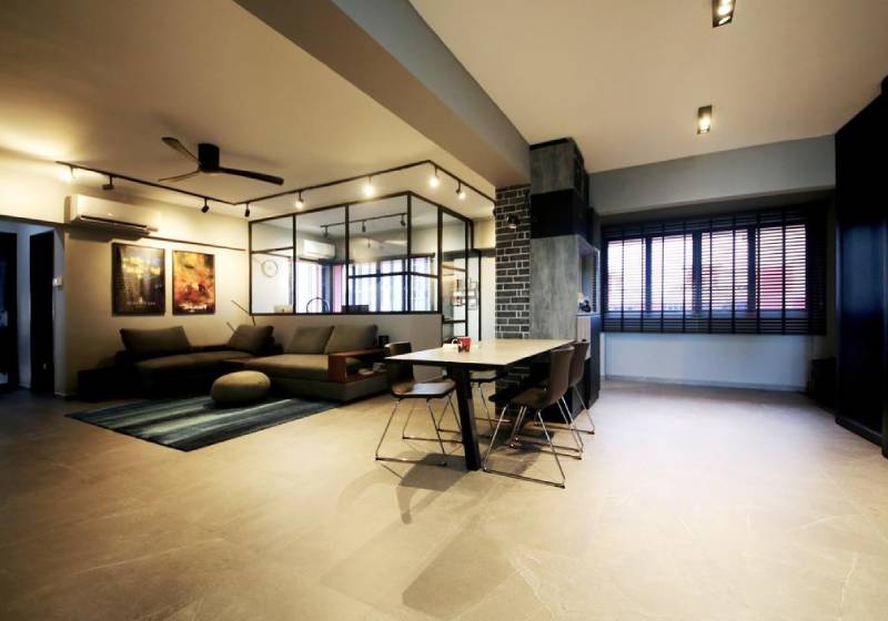 House tour: A sleek 5-room HDB flat with futuristic elements in Redhill