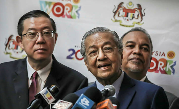 RM6.5b allocated to create more jobs over next five years: Mahathir
