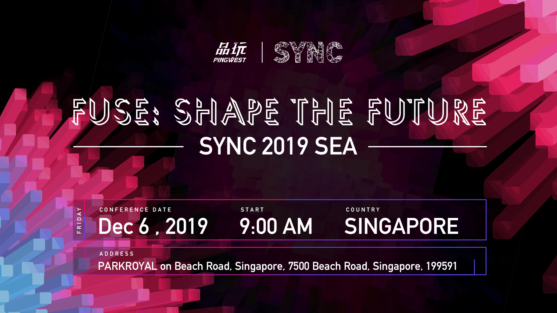 Be an early bird to experience SYNC 2019 SEA- leading tech innovation event
