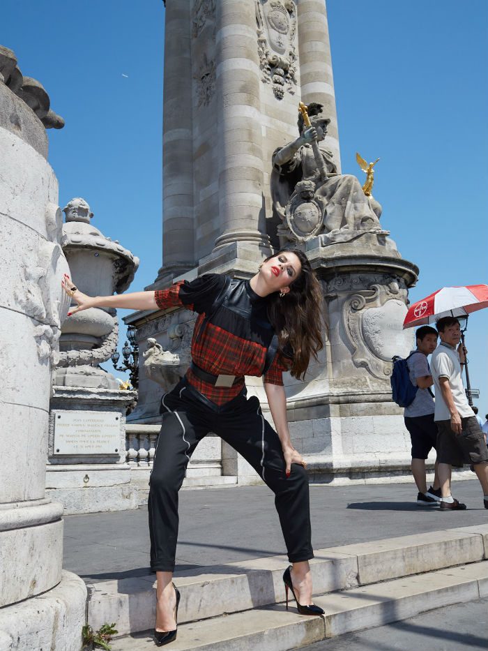 Sara Sampaio Redefines Street-Style In Sleek, Modern Silhouettes