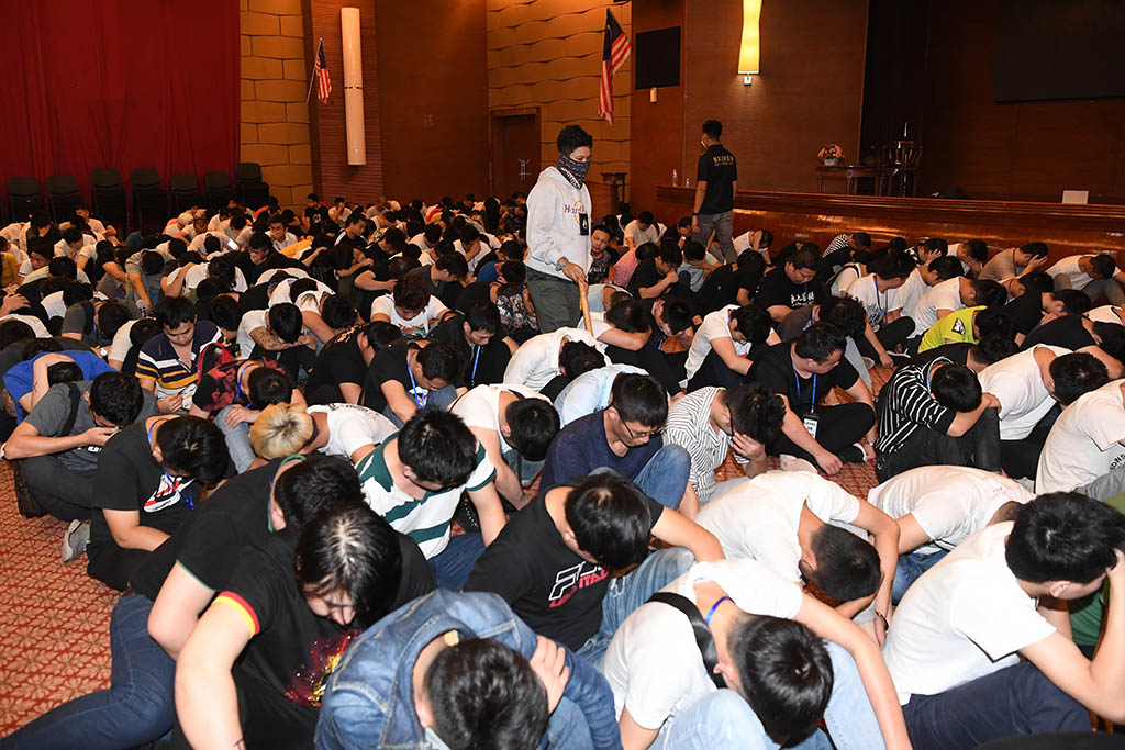 China-based online scam syndicate busted, 680 Chinese nationals held