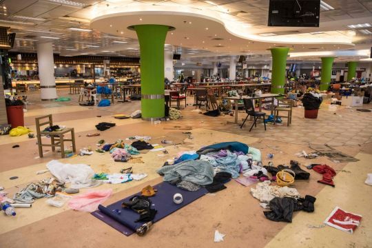 University campus siege nears end as Hong Kong gears up for election