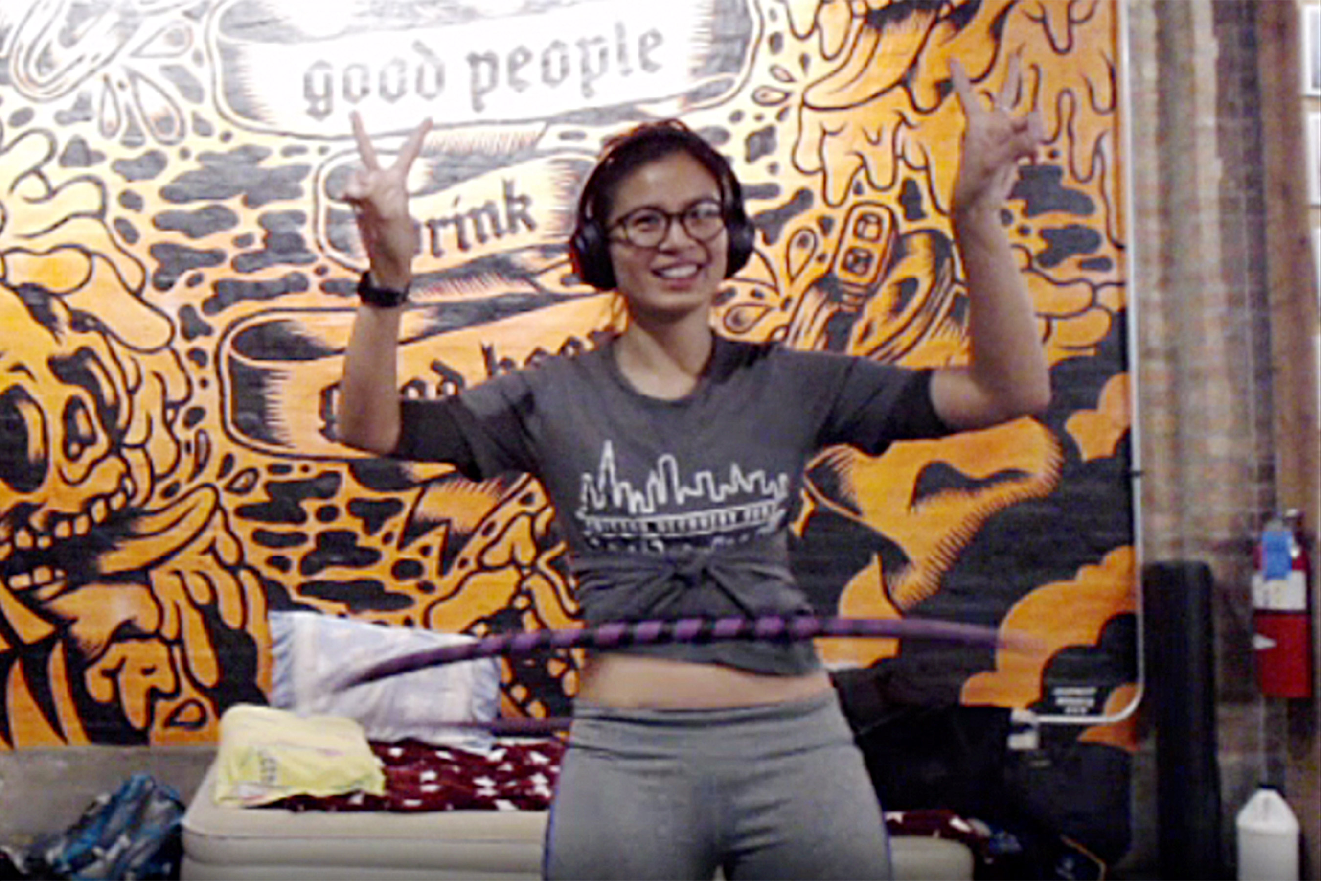 Chicago Woman Hula Hoops for Over 75 Hours in Attempt to Break World Record — and She's Still Going