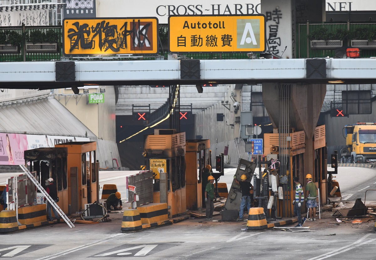 运输署：争取本周开通红隧 正检视復修工程进度