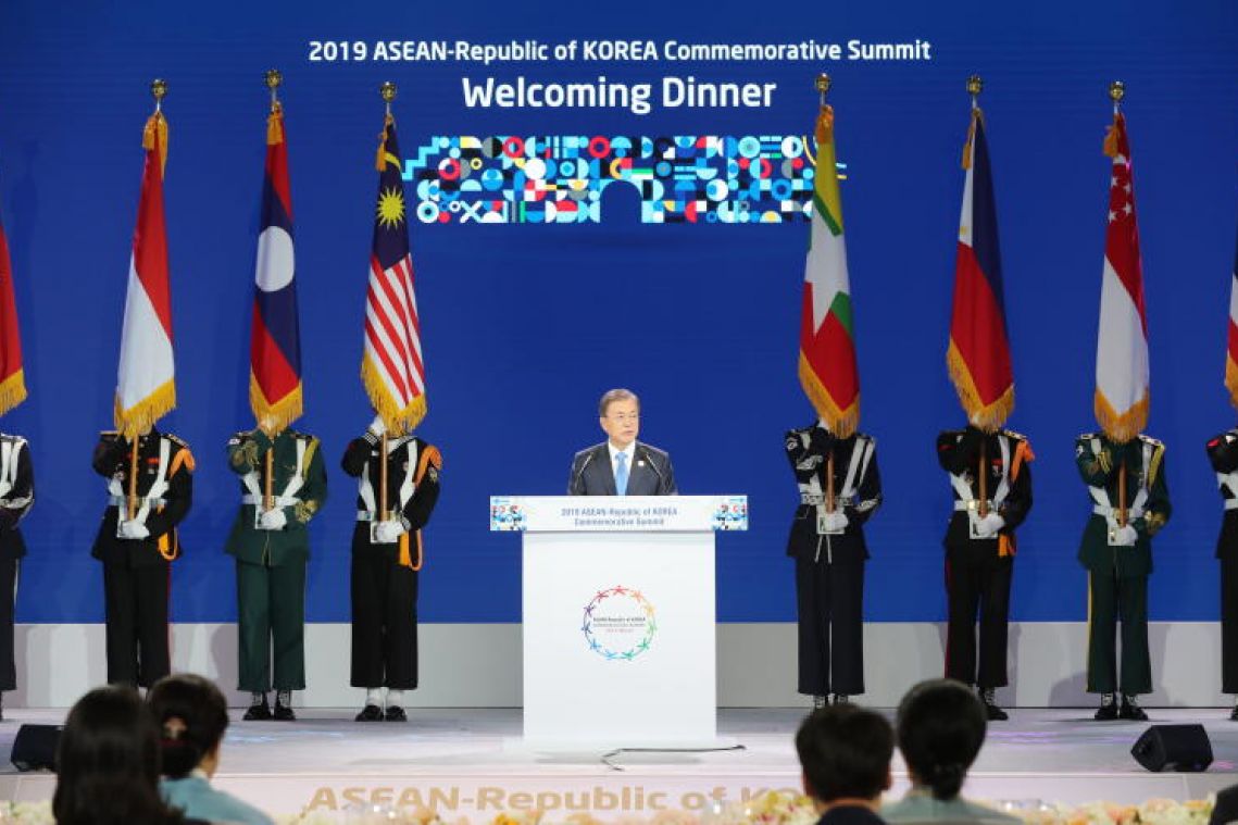 President Moon Jae-in's vision for South Korea and Asean to prosper together