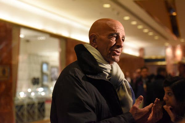 Thomas Barrack, a Trump Confidant, Is Targeted by an Investor