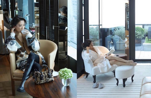 Jennifer Tse Returns to Hong Kong with Daughter