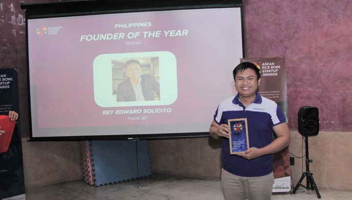 Meet Edward Solicito, the winner of Rice Bowl Philippines's Founder of the Year award