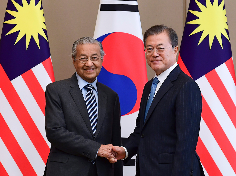 Dr M: Malaysia welcomes South Korea’s proposal to elevate ties to strategic partnership