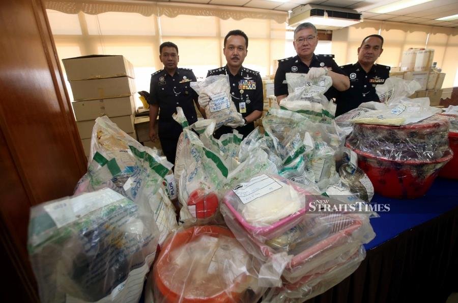 RM1.6 million worth of illegal drugs to be destroyed in Negri Sembilan