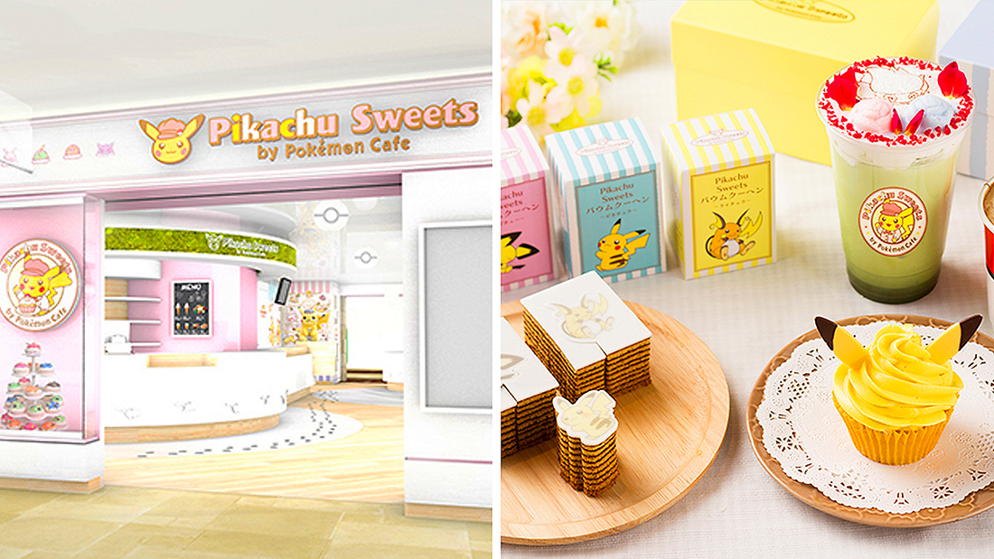 Pikachu-Themed Dessert Shop Selling Cute Yet Chic Sweets Opening In Tokyo Soon