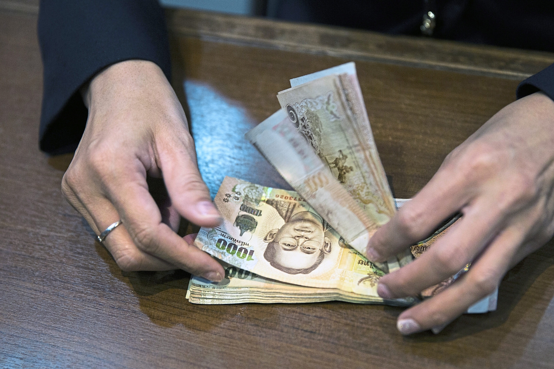Thai premier says nation should ‘spend in dollars’ to weaken baht