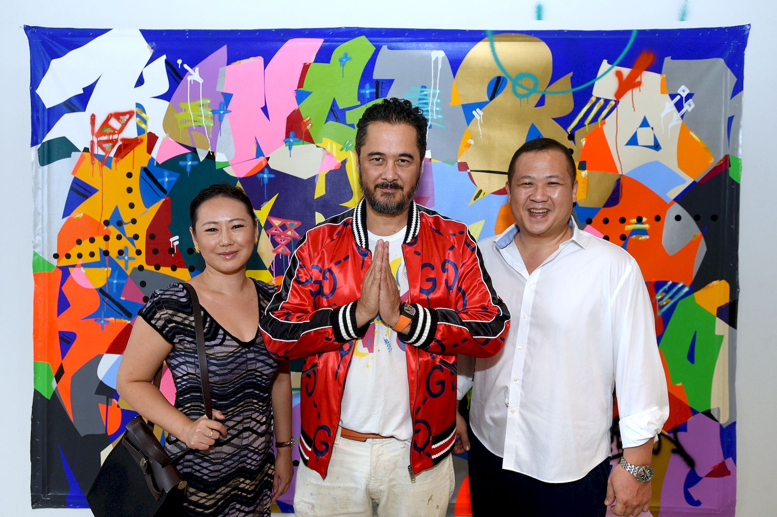 Event photo gallery: Chan Kok Weng and Elaine Lim-Chan hosted a reception for artist Cyril Kongo