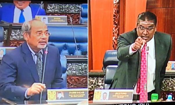 达祖丁嘲笑雷尔额头抹陈平骨灰，引爆国会骂战