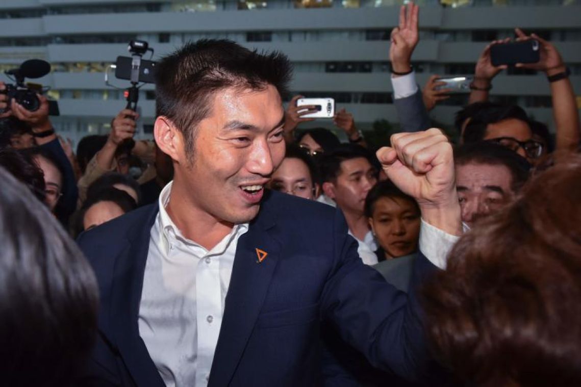 Thai opposition leader Thanathorn says protests possible as tension climbs