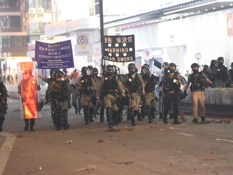 【修例风波】意大利国会通过决议案 要求港府调查警察漤用武力