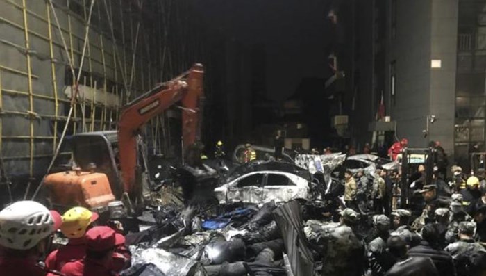 浙江海宁一印染公司发生污水罐体坍塌事故 造成七人死亡