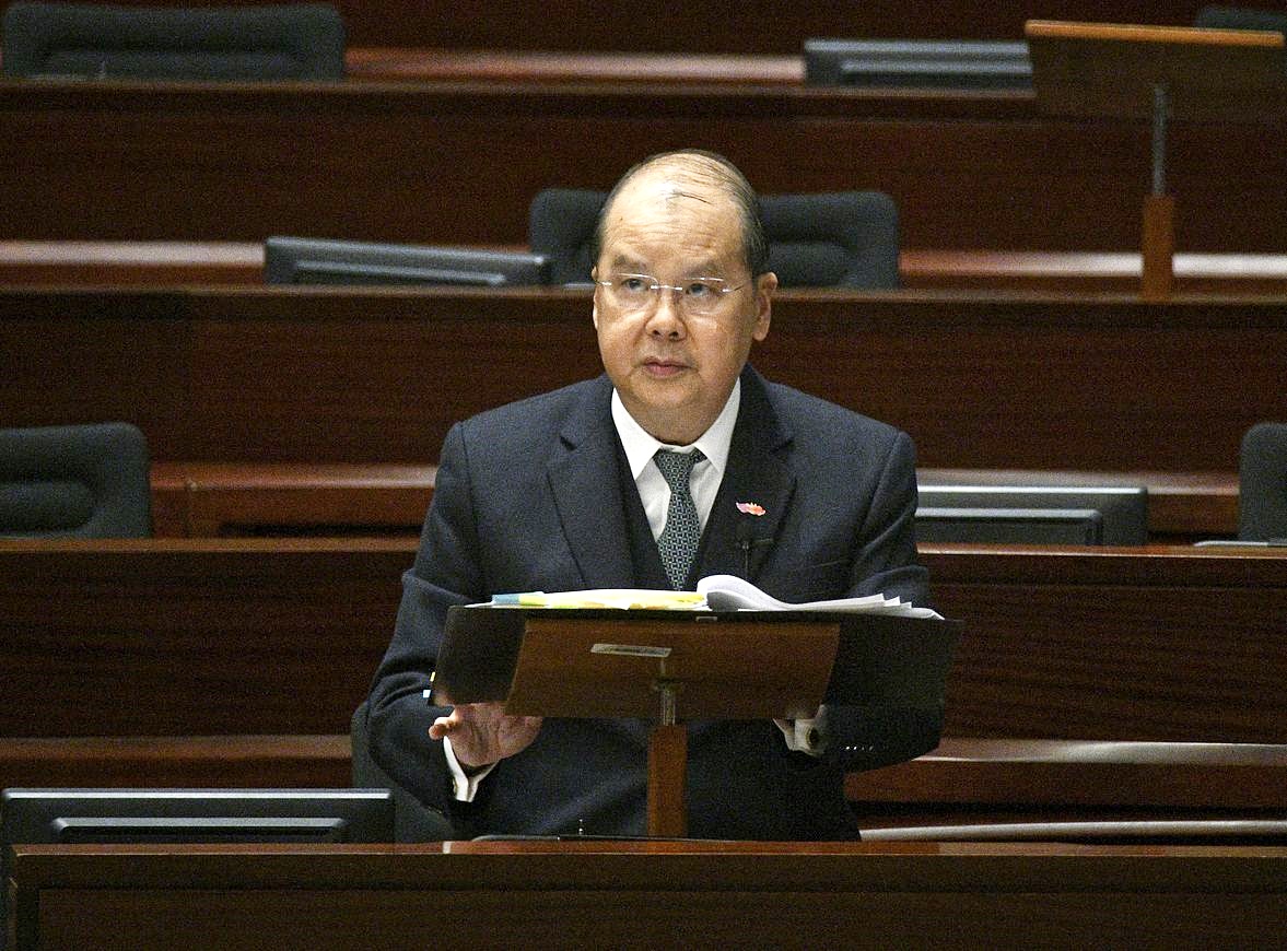 法官参与反修例联署 张建宗：终院首席法官已提醒遵守行为指引