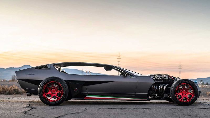 Bid On The World's Coolest Rat Rod: A 1968 Lamborghini Espada
