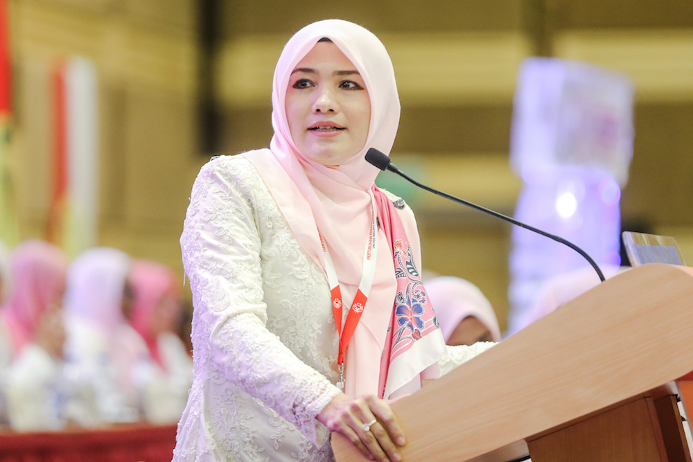 At annual meet, Puteri Umno chief bids to paint DAP as master of Pakatan